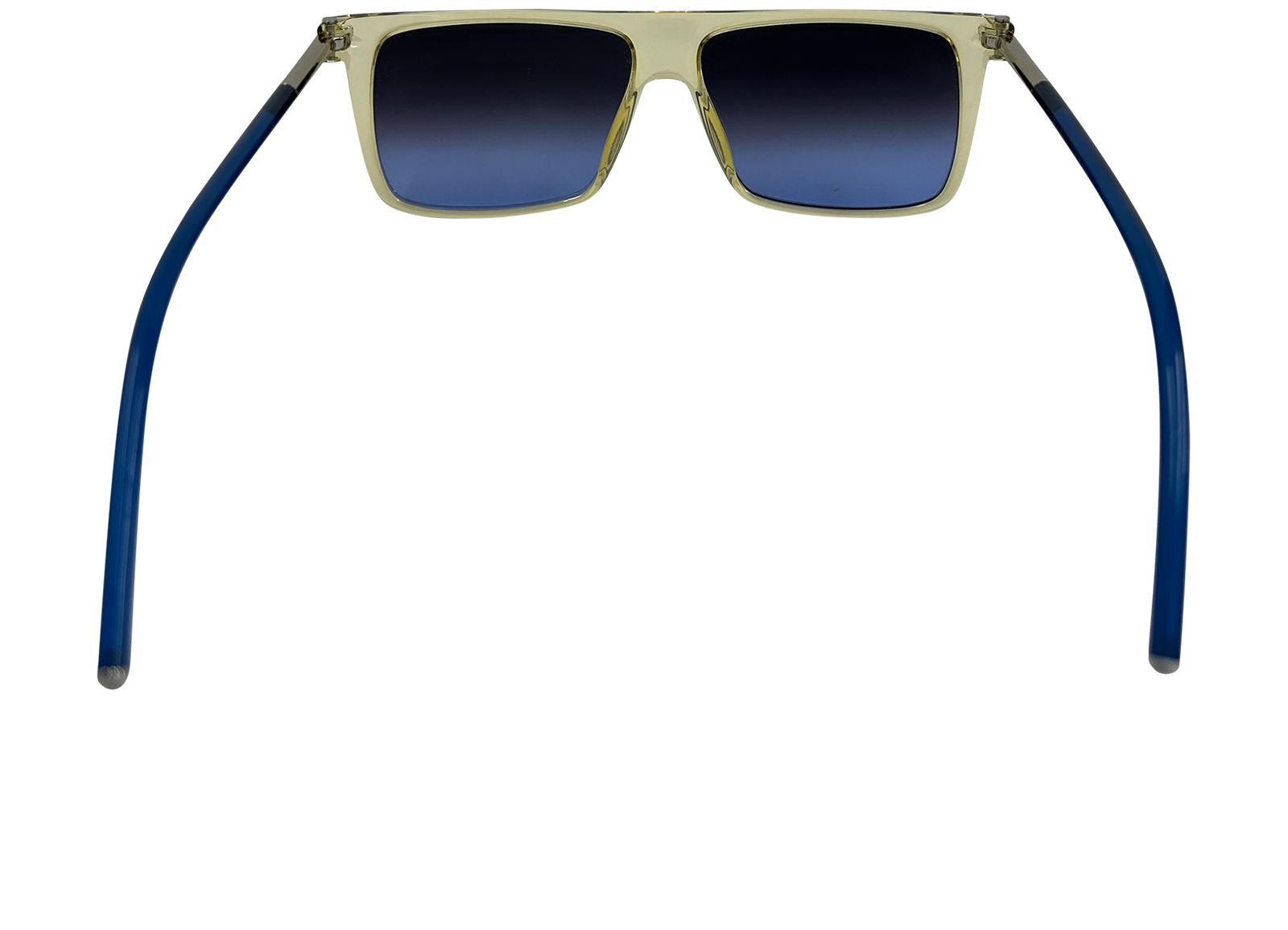 Marc Jacobs, 40&euro;, Accesorios, Amarillo/Azul, Tafetán - Acetato, Vista trasera